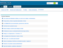 Tablet Screenshot of ministeriovcm.com